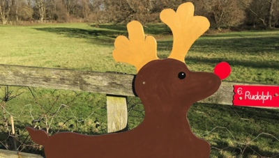 Volunteer groups at Worsbrough create a wonderful winter trail