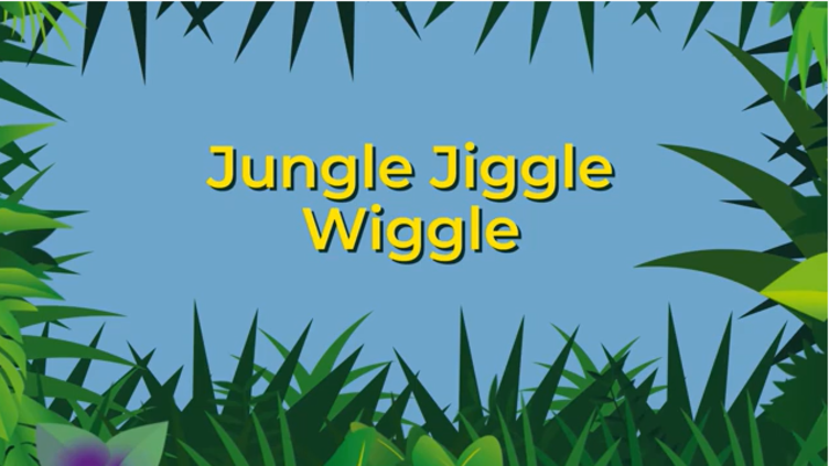 Jungle Jiggle wiggle poster