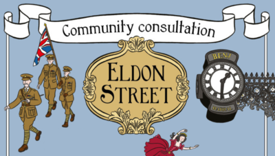 Eldon Street Community Consultation launches with a fun new digital pack
