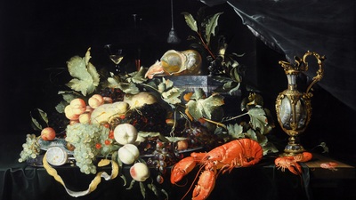  'Fruit And Lobster, Still Life' By Jacob Marrel