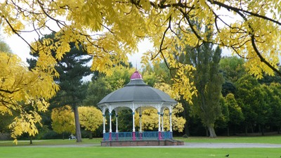 The band stand at Locke Park