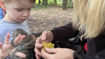 Teeny Time travellers on Tour - Cannon Hall
