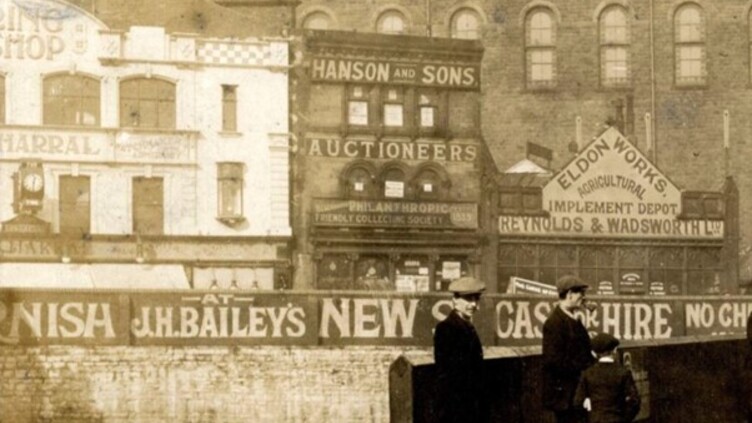 A photo of Eldon Street taken from a distance